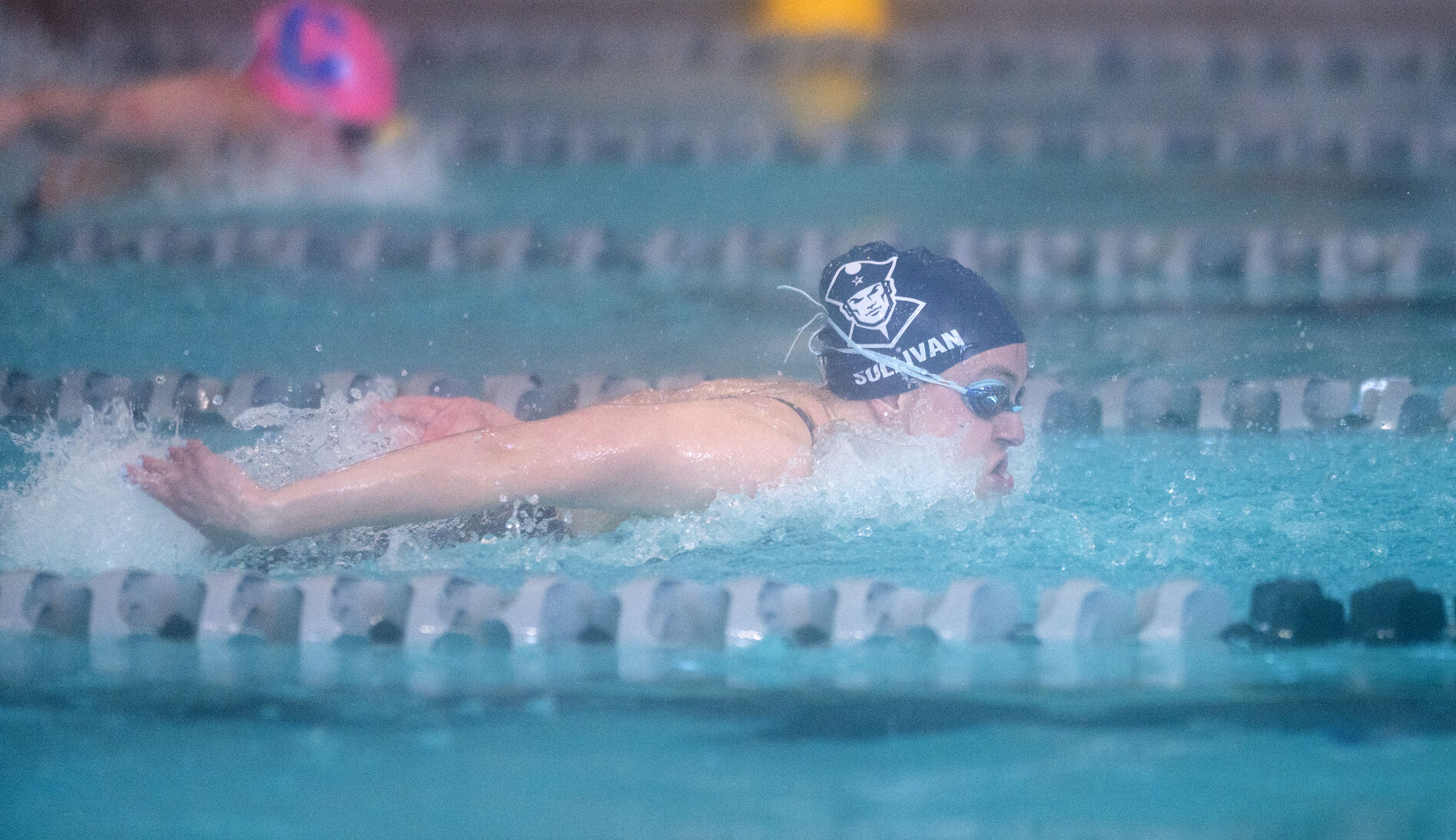 Class 2 girls swimming and diving championships